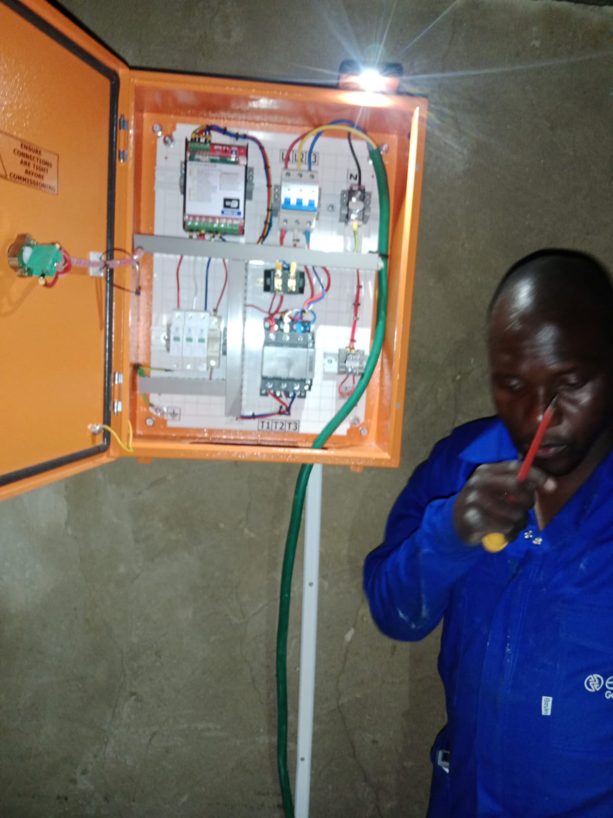 Electrical enclosure inspection and testing